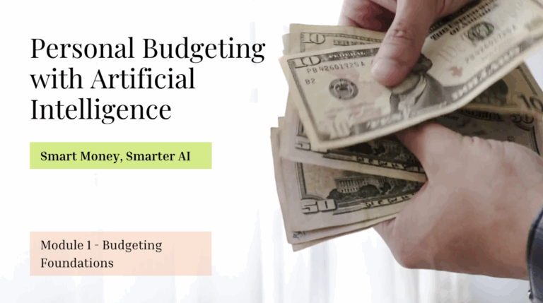 Personal Budgeting with AI – Smart Money, Smarter AI
